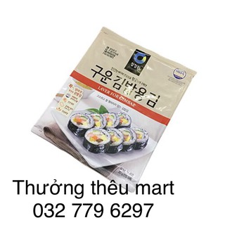 Lá kim làm cơm cuộn Kimbap Hàn quốc loại ngon nhất 10 lá/tệp