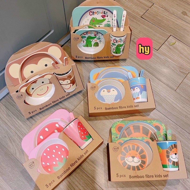 SET KHAY BÁT ĂN CHO BÉ