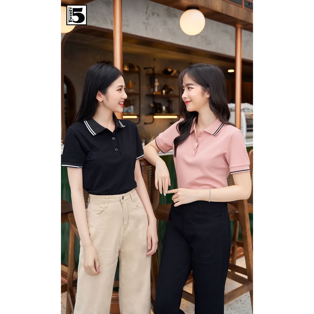 Quần kaki nữ mỏng, dáng suông lửng, gấu tua rua Twentyfive 3766