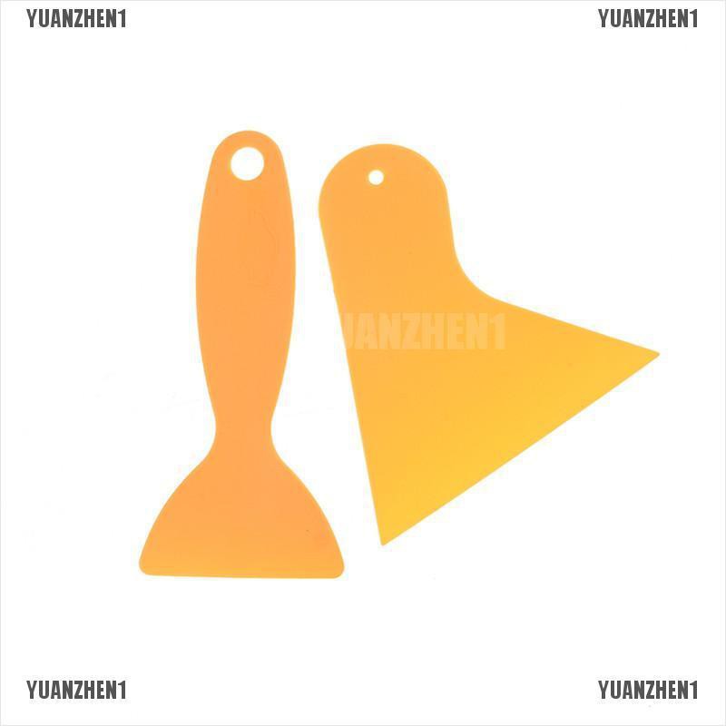 [YUANZHEN1] Set 2 Miếng Dán Decal Vinyl Không Bong Bóng Dán Cửa Sổ Xe Hơi