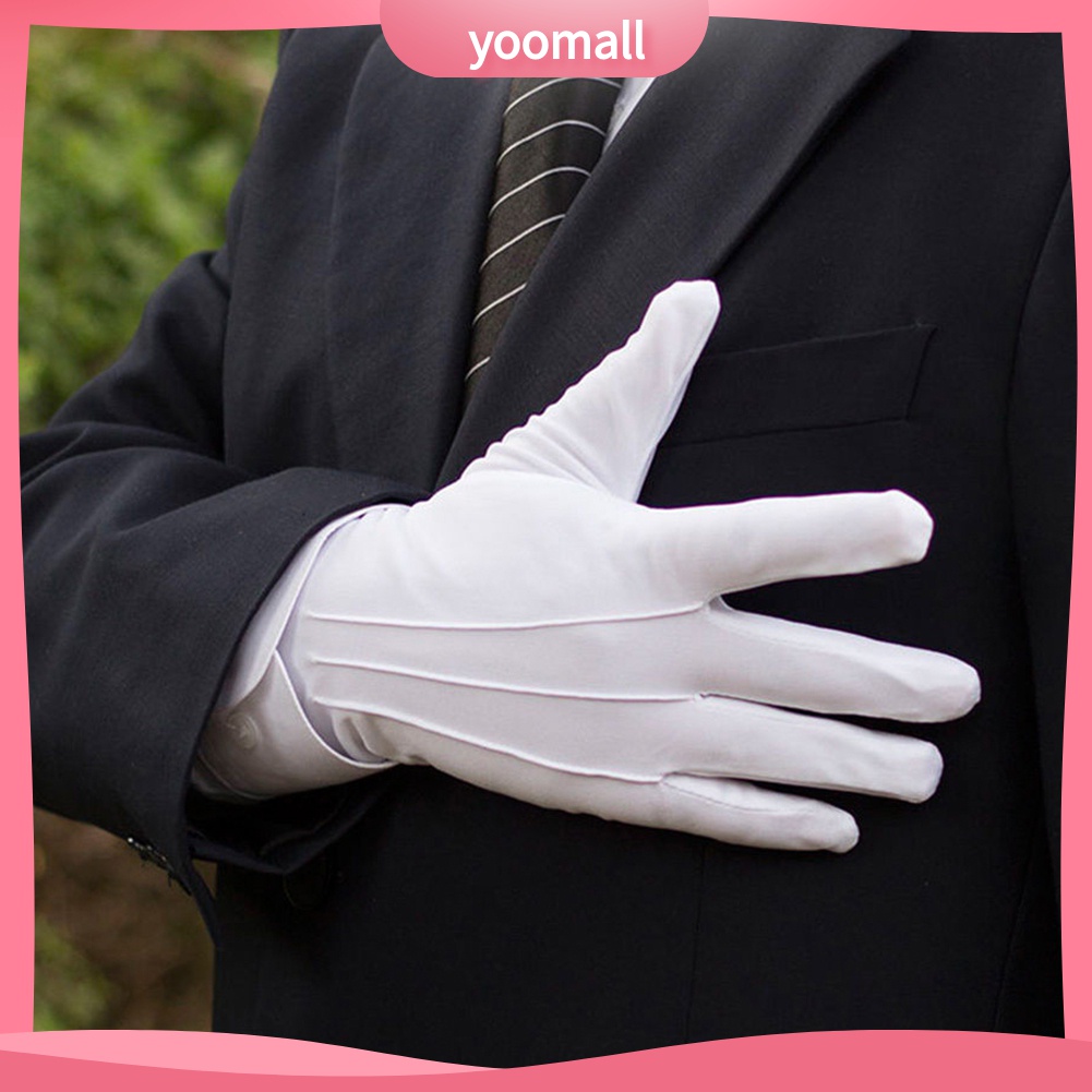 Yomall♡ 1 Cặp Găng Tay Bảo Vệ Tuxedo Honor Guard Parade