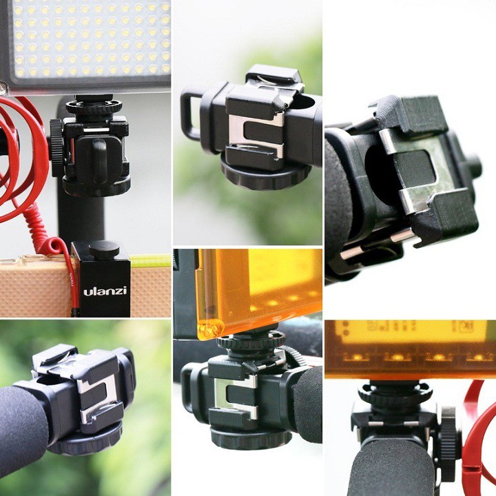 Tay Cầm Chống Rung Ulanzi U-Grip: Hỗ Trợ Quay Phim Trên Điện Thoại, Máy Ảnh