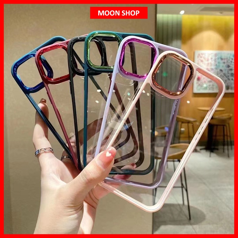 Ốp Điện Thoại TPU Mềm Trong Suốt Chống Sốc Chống Bụi Cho iPhone 14 Pro Max 14 13 Pro Max 12 Pro Max 11 Pro Max Xs Max 7p