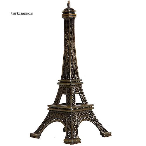 Mô Hình Tháp Eiffel Bằng Kim Loại 15cm Trang Trí Nhà Cửa