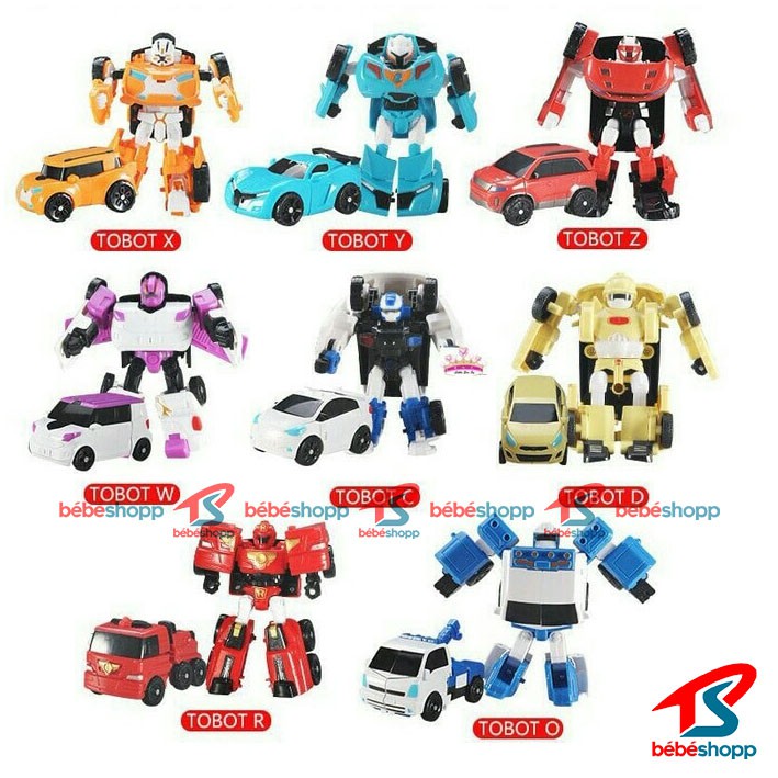 Transformer - Đồ Chơi Robot Biến Hình Xe Hơi Mini Dễ Thương