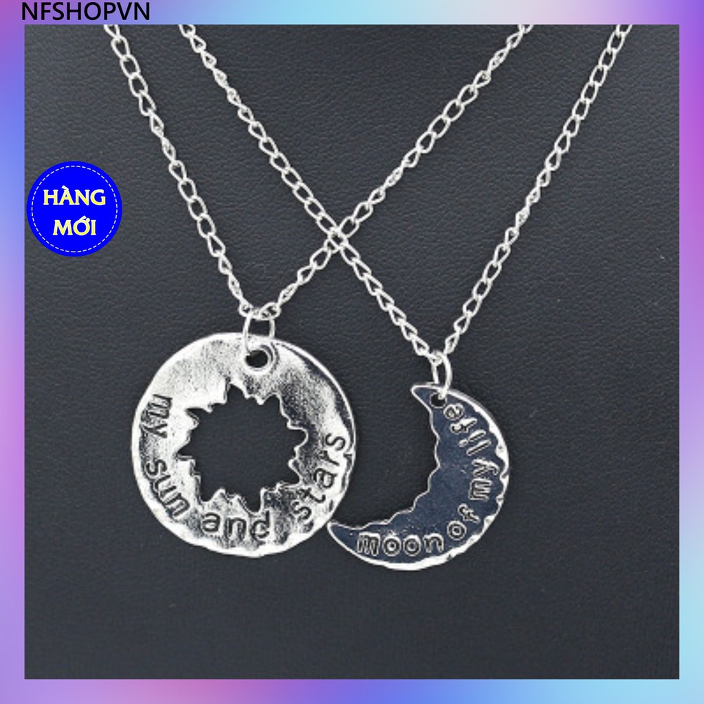 Dây chuyền cặp đôi Game of Thrones, Moon Of My Life My Sun and Stars, DMB018