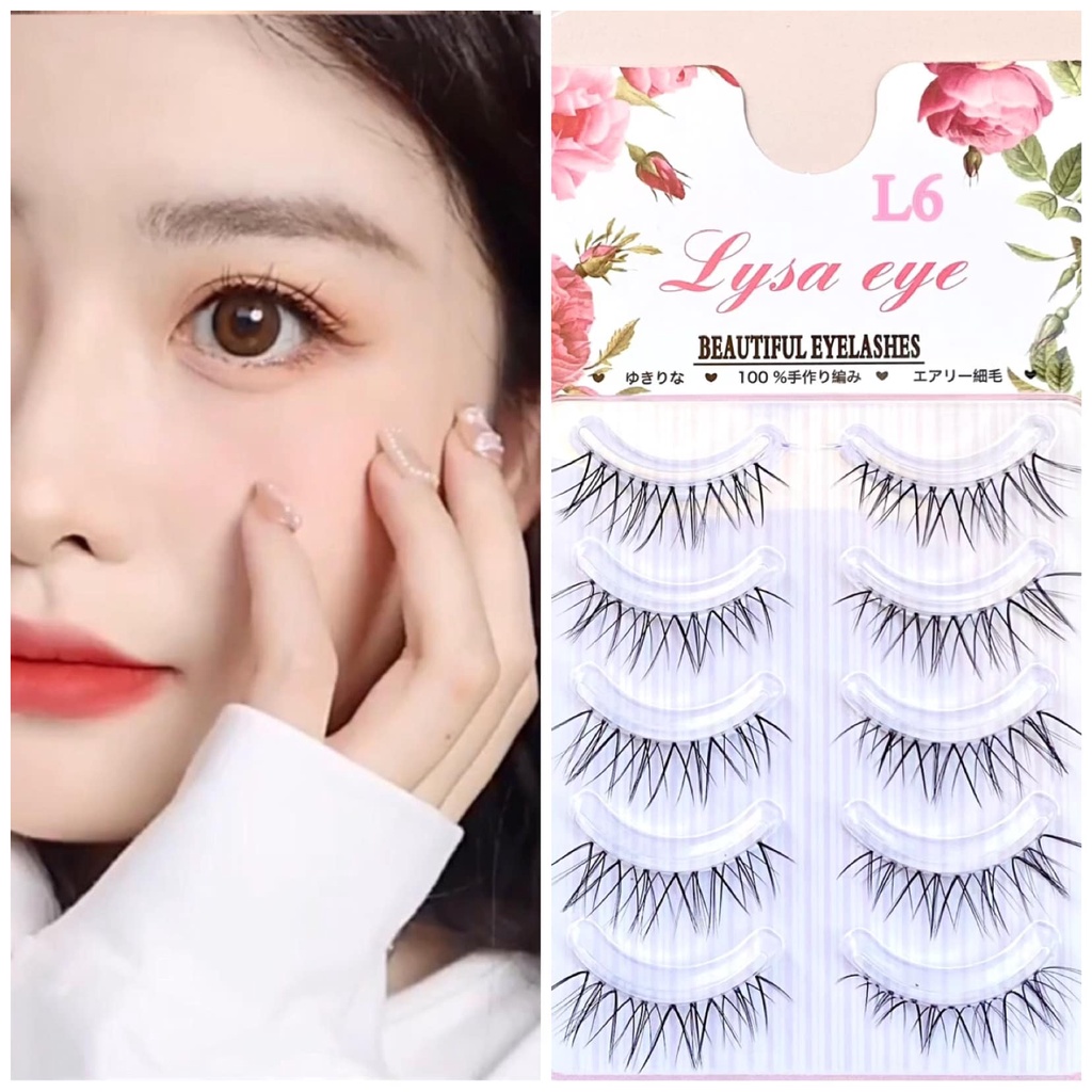 Mi giả gân trong siêu tự nhiên,Mi gân trong Lysa L06,Hộp 5 cặp
