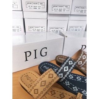 DÉP SANDAL DA XỎ NGÓN thương hiệu PIG shoes của Hàn Quốc