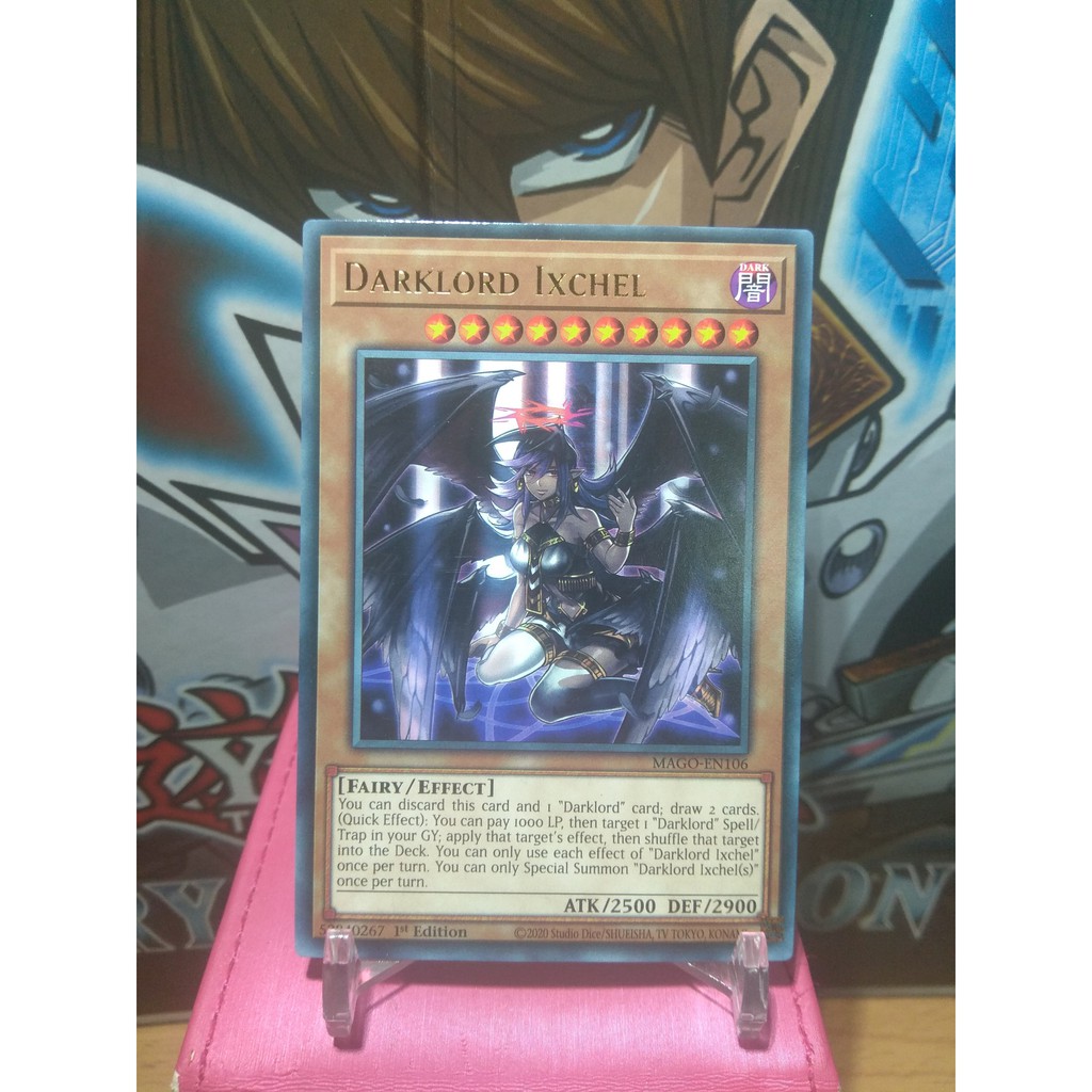 Thẻ bài Yugioh! Darklord Ixchel - MAGO-EN106 - Rare 1st Edition