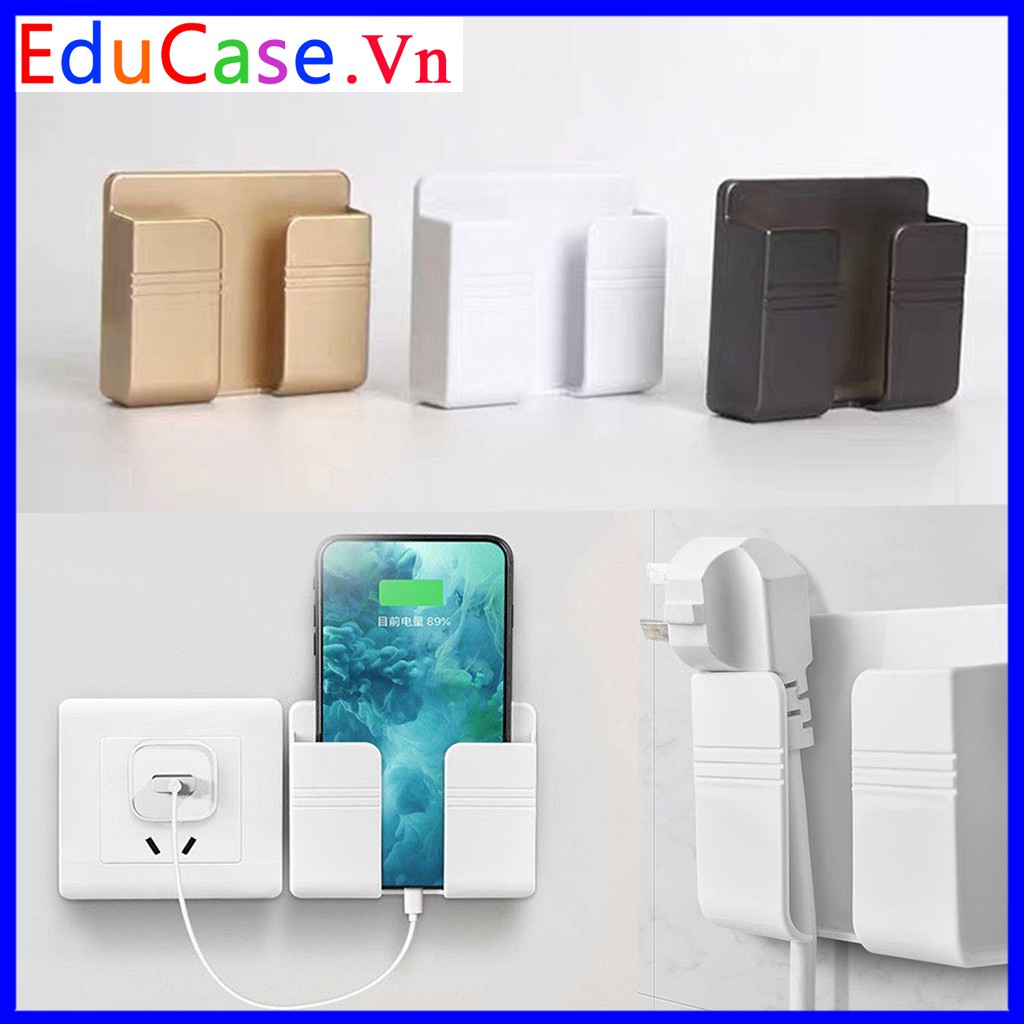 Kệ dán tường để remote_Điện thoại đa năng Educase