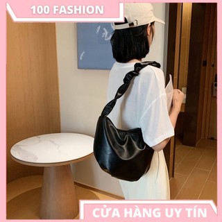 Túi Xách Kẹp Nách Nữ Gấp Mây Hàn Quốc 100Fashion