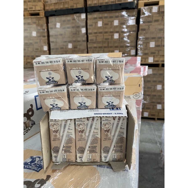 (Date 1/24 Sữa nước Devondale nội địa Úc hộp 200ml