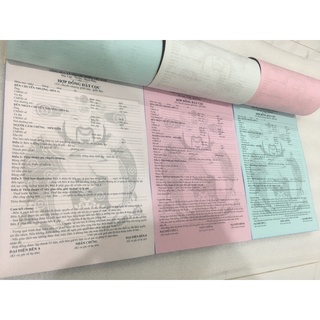 Sổ đặt cọc nhà đất 3 liên 2024 NEW