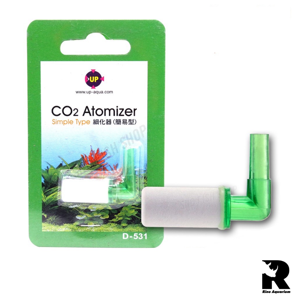 Sủi CO2 Up-Aqua D-531 | Cốc Sủi Hoà Tan CO2 Chữ L Cho Hồ Cá Thủy Sinh