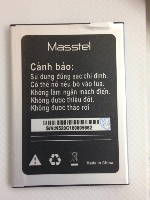 Pin masstel N520 chính hãng