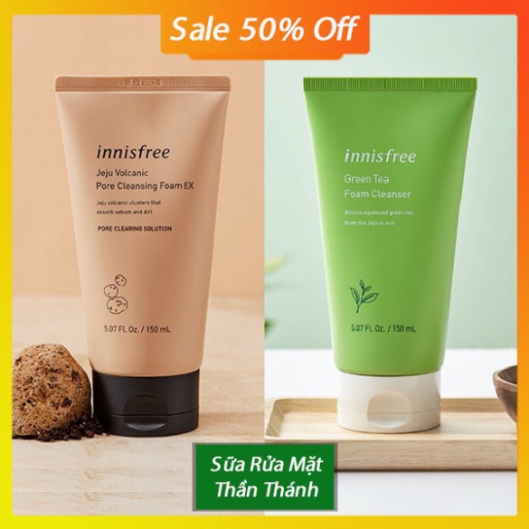 Sữa Rửa Mặt Innisfree Giúp Loại Bỏ Các Chất Bụi Bẩn Hàn Quốc [ Hàng Mới Về ]