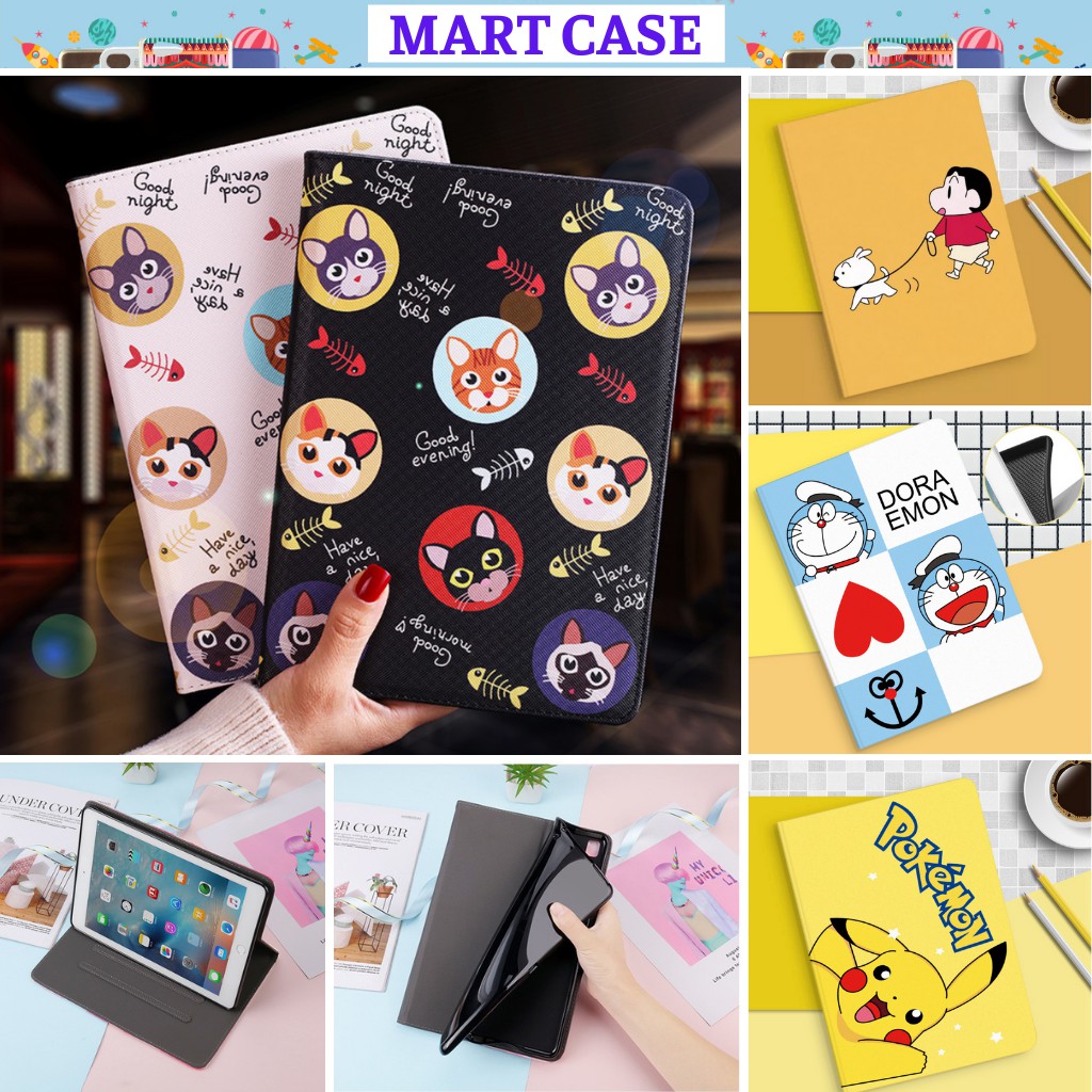 Bao da ipad silicon hình Ngộ Nghĩnh cute ốp ipad gen 8 10.2 gen 7/Pro 9.7/10.5/Air 3...MART CASE | BigBuy360 - bigbuy360.vn