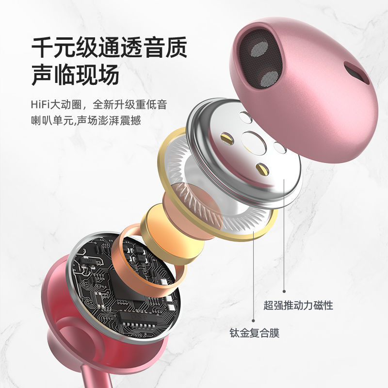 Tai Nghe Bluetooth Nhét Tai Kiểu Dáng Thể Thao Cho Apple Vivo Huawei | BigBuy360 - bigbuy360.vn