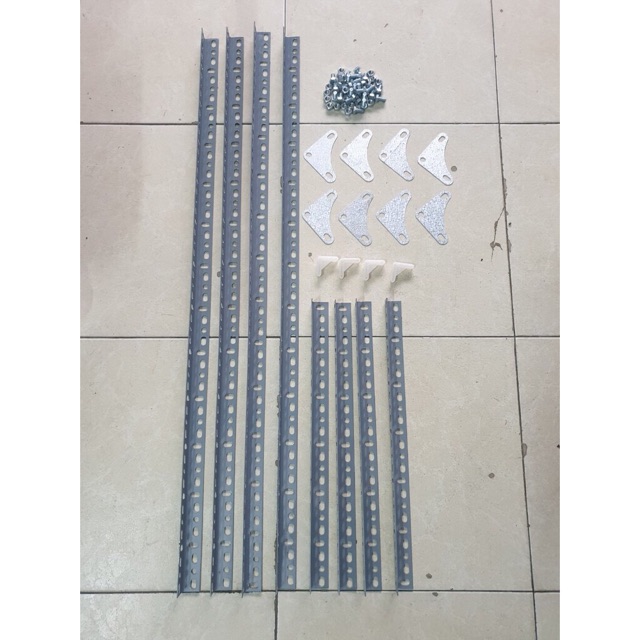 Kệ sắt trồng rau 2 tầng thông minh Dài 65cm, Rộng : 42cm, Cao 100cm