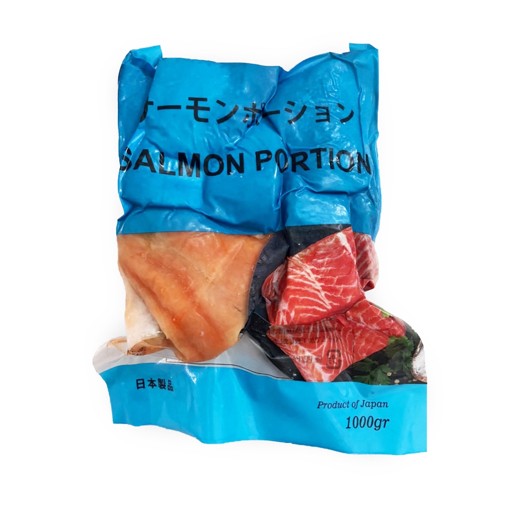 Cá hồi Nauy cắt khúc đóng túi 1kg