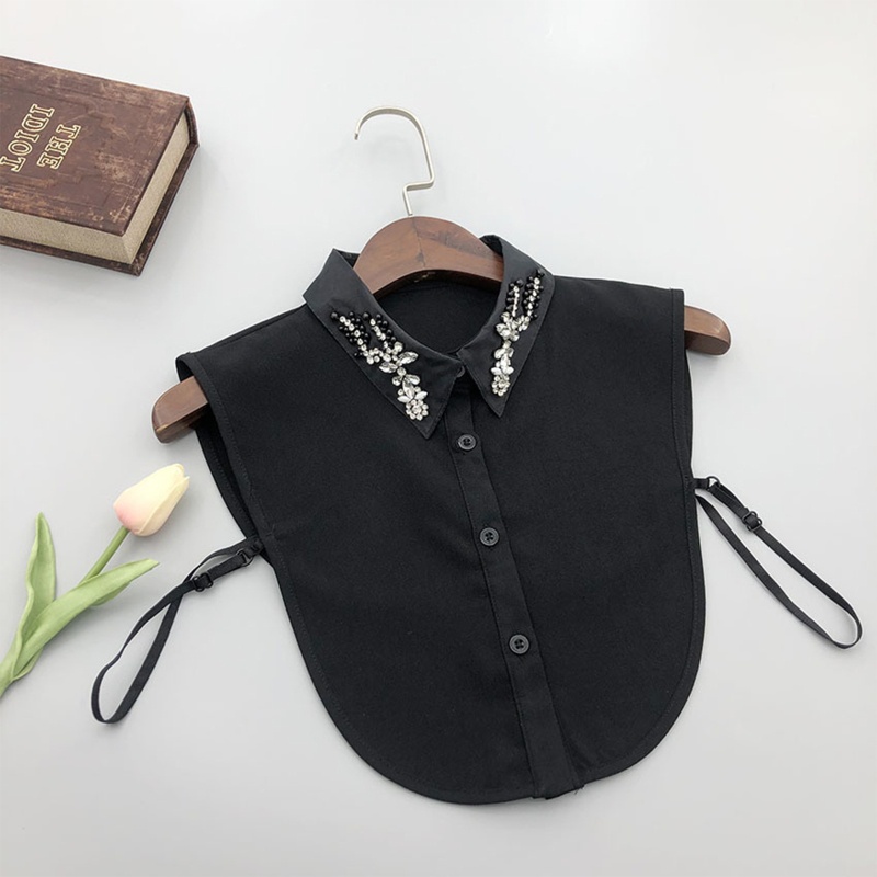 Cổ Áo Rời Cổ Búp Bê Màu Trơn Thời Trang Cho Nữ