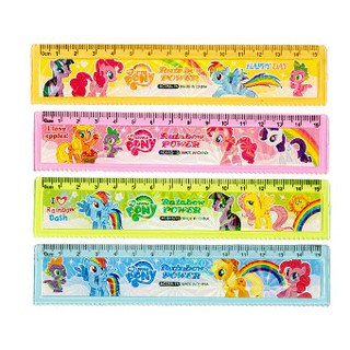 Combo 10 cây thước kẻ nhựa loại 15cm