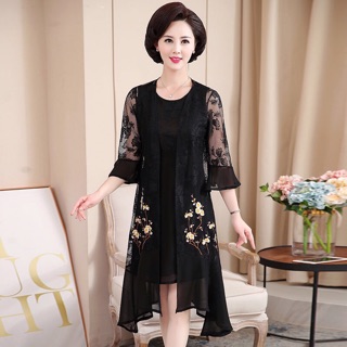 Váy đầm trung niên nữ