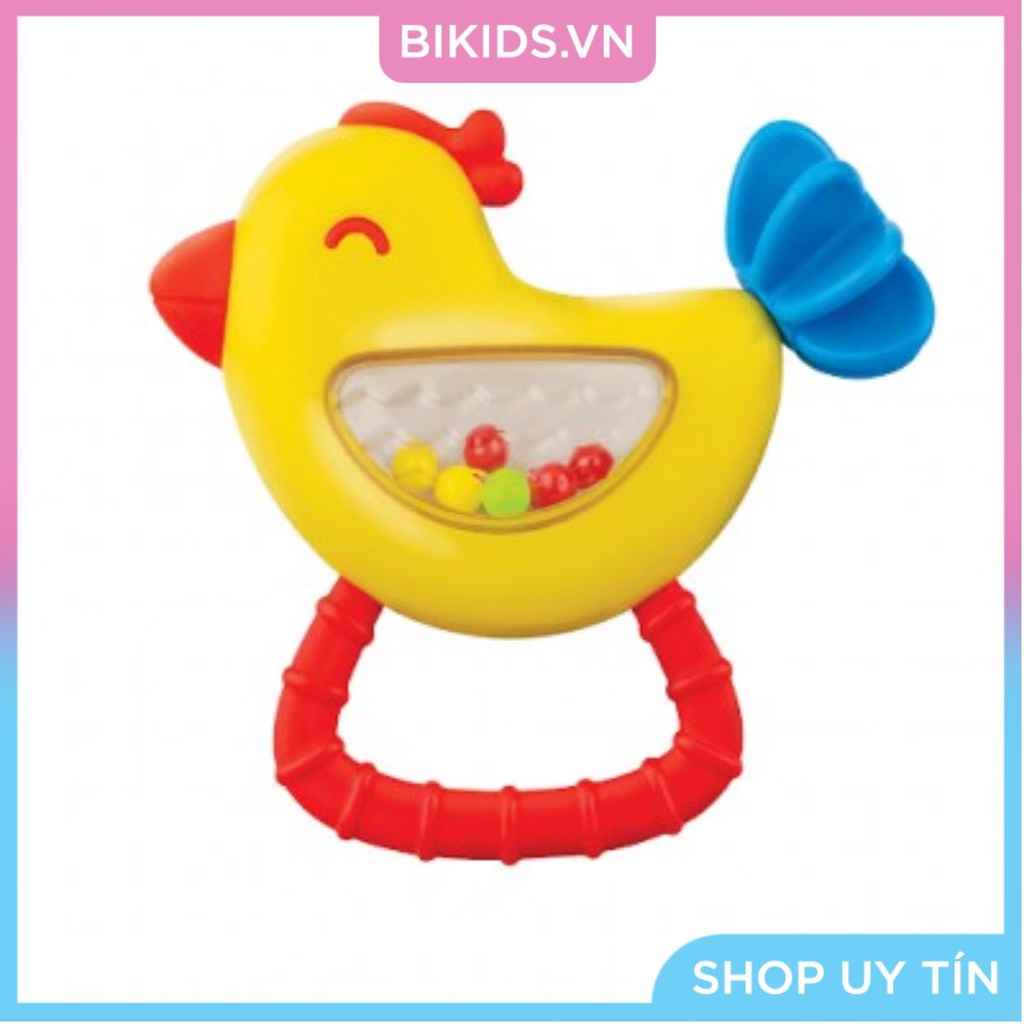 Đồ chơi xúc xắc cầm tay hình chú chim non Winfun WF000240 cho bé sơ sinh 0 tháng tuổi luyện tay và thị giác