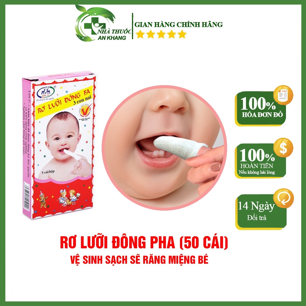 Rơ lưỡi Đông Pha 5 hộp