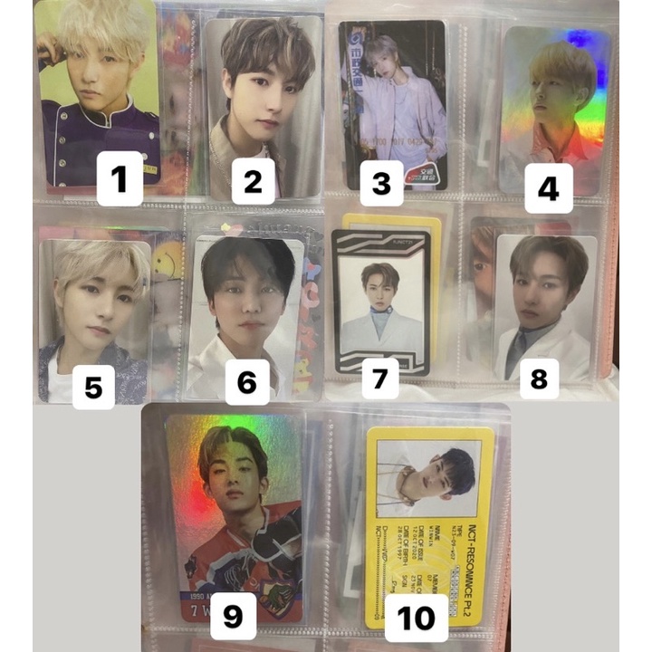 Card anh yêu Renjun NCT