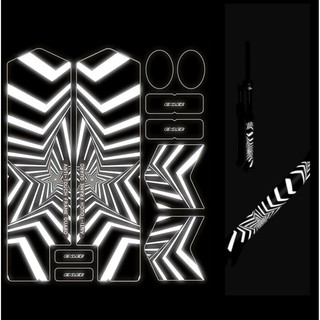 Bộ Decal Phản Quang Bảo Vệ Phuộc DC03