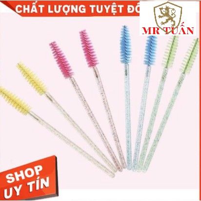 CHỔI KIM TUYẾN chải mi - dụng cụ nối mi (túi 50 cây- túi 10 cây)