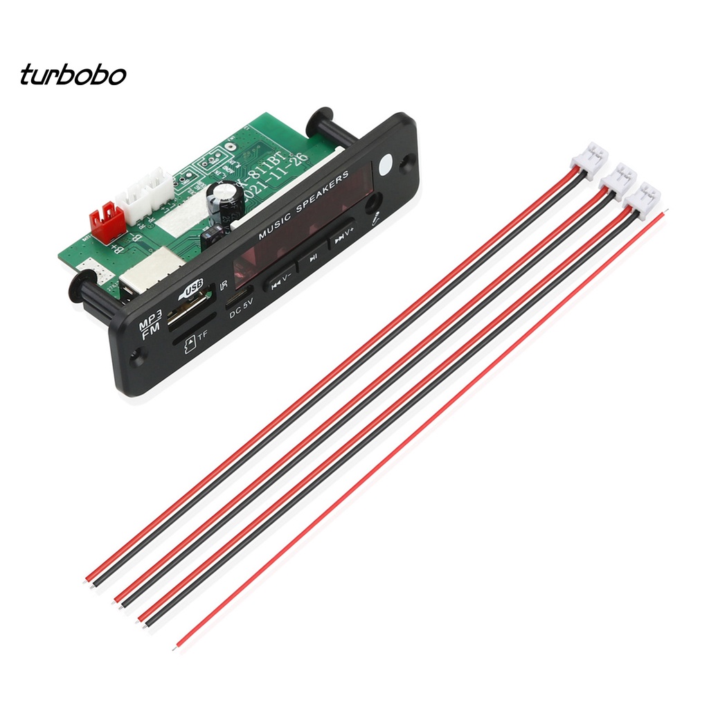 Bảng mạch giải mã Bluetooth 5.0 đa năng nhỏ gọn đơn giản cho xe hơi