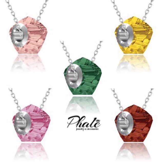 BeCharmed Pha Lê Swarovski Mặt Cắt Đa Dát S14mm