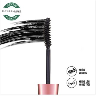 Mascara Làm Cong Và Dày Mi Maybelline Volum' Express Hyper Cu