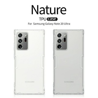 Ốp lưng Nillkin silicon dẻo cho Samsung Galaxy Note 20/ Note 20 Ultra bo cạnh chống sốc chính hãng.