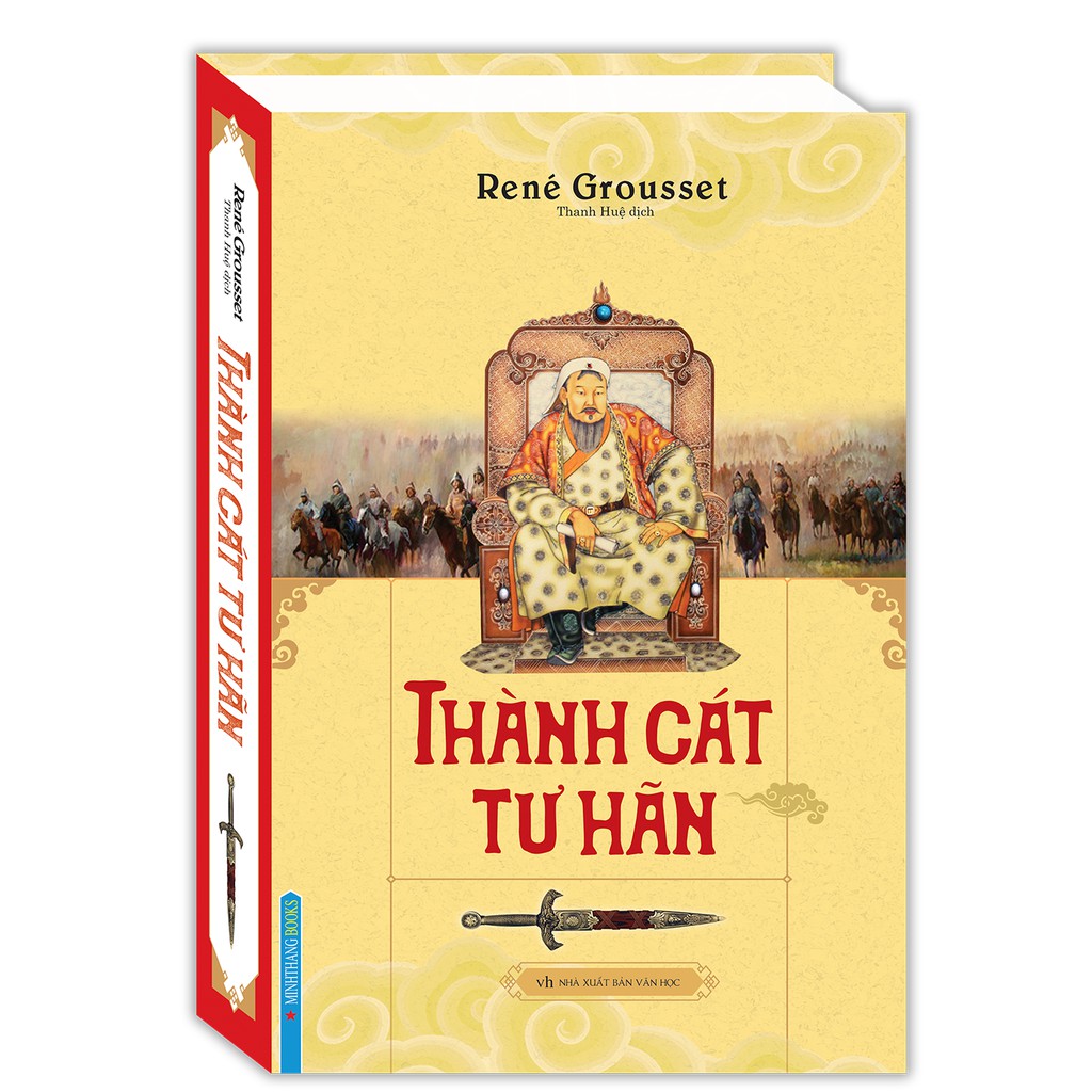 Sách - Combo Thành Cát Tư Hãn (bìa cứng) + Nhạc phi diễn nghĩa (Trọn bộ 2 tập bìa cứng)