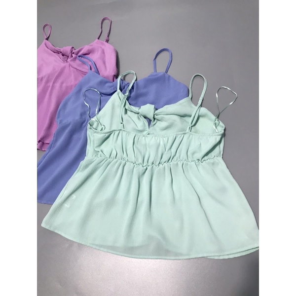 Áo 2 dây xoắn ngực PlNK R0SE xuất xịn