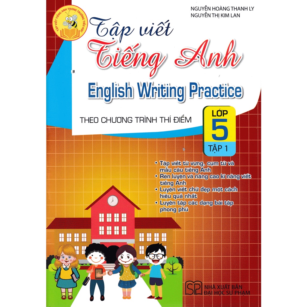 Sách - Combo Tập Viết Tiếng Anh Lớp 5 Tập 1+2 (Theo Chương Trình Thí Điểm) (Bộ 2 Cuốn)