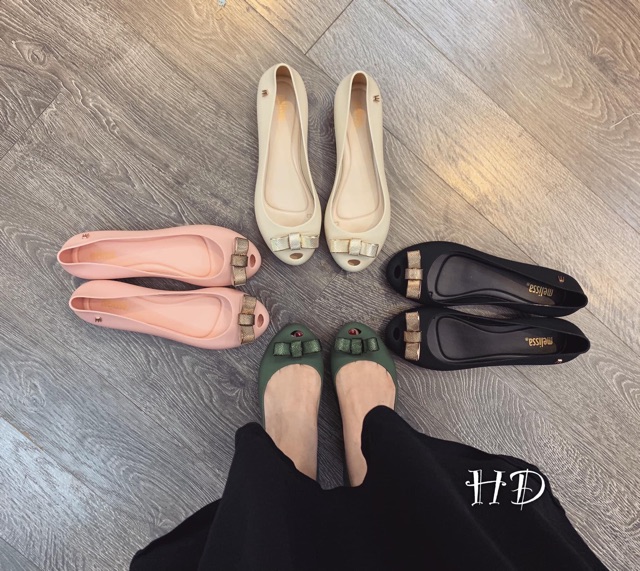 Giày búp bê nhựa Melissa siêu hot fullbox | BigBuy360 - bigbuy360.vn