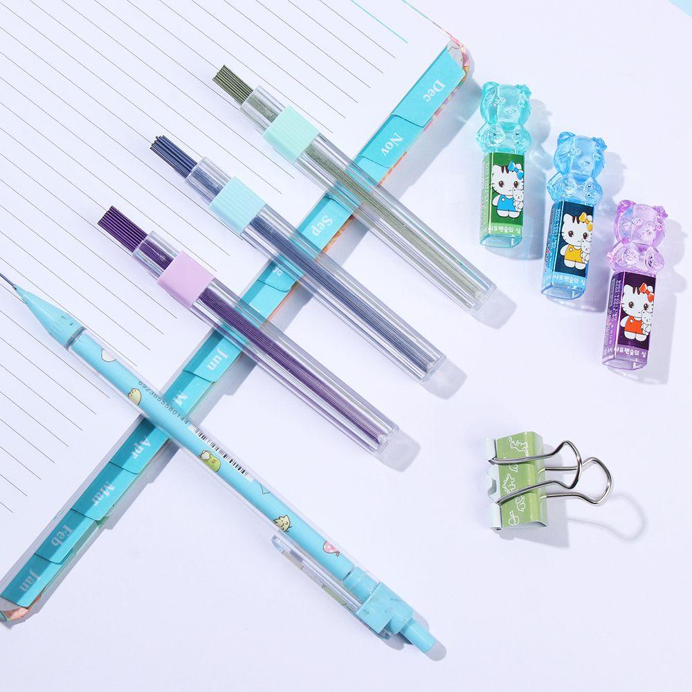 Set 15 Bút Chì Ngòi 0.5 / 0.7 mm Nhiều Màu Sắc Bắt Mắt Tiện Dụng