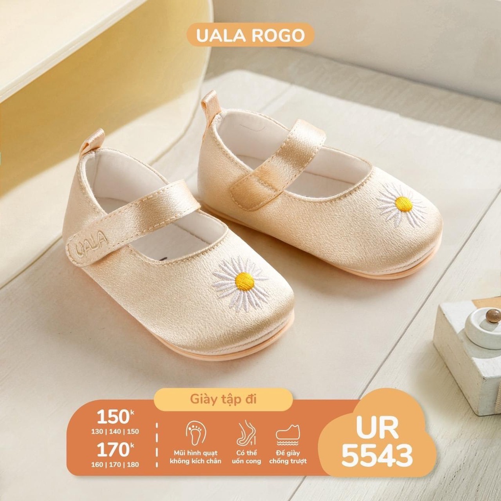 Giày tập đi đủ kiểu dáng Ualarogo chất cotton cho bé 160/170/180