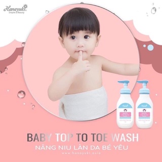 Sữa tắm em bé Hanayuki