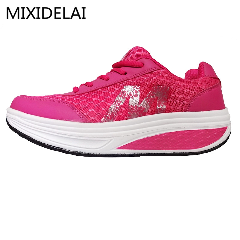 Giày Búp Bê Mềm Mại Phối Lưới Thoáng Khí Thời Trang Mùa Hè 2017 Cho Nữ Size 35-40