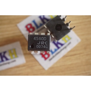 combo 2 con IC Opam 4580D 4580 DIP-8 chính hãng JRC