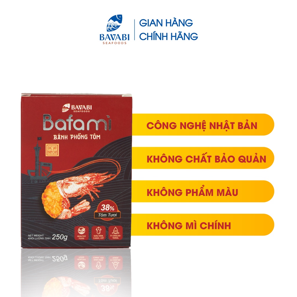 Bánh Phồng Tôm Ngon Đặc Sản Biển Vân Đồn Quảng Ninh- Không Chất Bảo Quản, Không Mì Chính- Đồ Ăn Vặt Cho Bé 250g