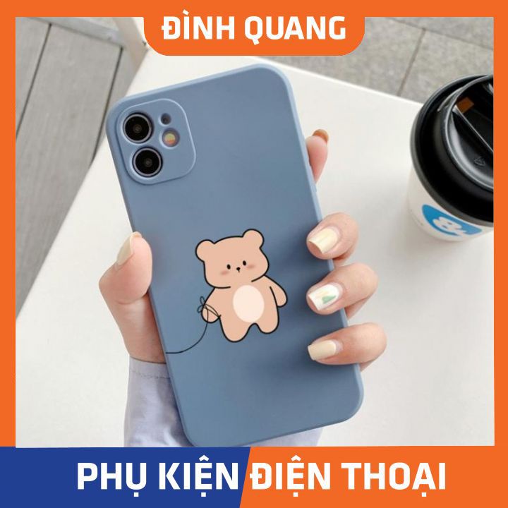 Ốp lưng iphone gấu buộc dây 6plus/6s/6splus/7/7plus/8/8plus/x/xr/xs/11/12/pro/max/plus/promax - ĐQ Store