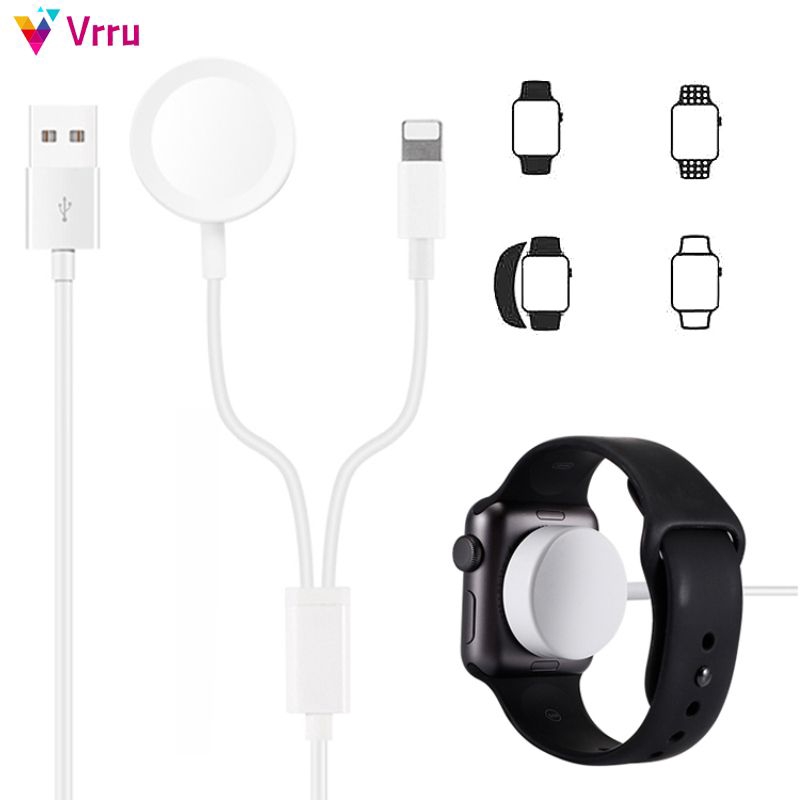 Smart Watch Wireless Charger For Apple Watch Series 1 2 3 4 USB Charging Cable 『Vrru 』