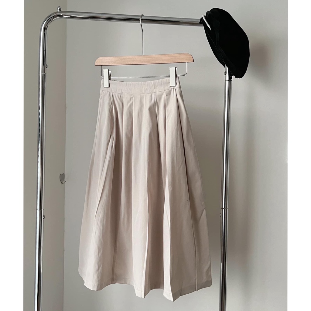 Chân váy kaki midi dáng dài chất đẹp cá tính ulzzang phong cách hàn quốc Kozoda CV38