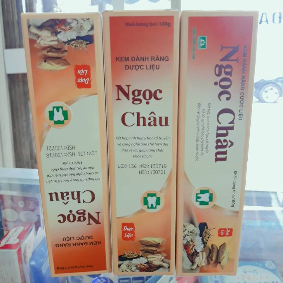 Kem Đánh Răng Dược Liệu Ngọc Châu 125g